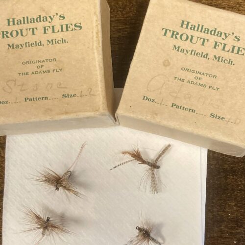 Samples of Halladay's Michigan Trout Flies